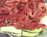 時短☆レンジで!牛肉とナスともやし蒸し♪作り方3写真
