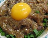 とろっとろ～♪のすじ玉丼作り方3写真