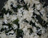 レモン風味のしらす＆わかめ炒飯作り方9写真