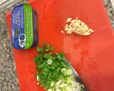 お酒に合う合うサーディン和風パスタ作り方1写真