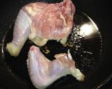 簡単パリ皮、ジューシー　鶏もも焼き作り方1写真