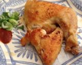 簡単パリ皮、ジューシー　鶏もも焼き作り方4写真