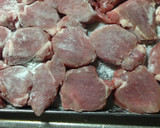エリンギと豚ヒレ肉の香味炒め作り方1写真