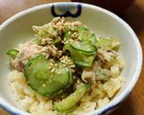 鯖水煮缶を醤油麹と山葵で作り方4写真