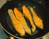☆塩鮭のふっくら蒸し☆作り方1写真