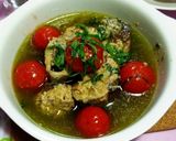 簡単！隠し味に昆布♪サバ缶アヒージョ作り方7写真