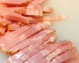 アスパラとベーコンのバター風味チャーハン作り方2写真