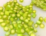 アスパラとベーコンのバター風味チャーハン作り方1写真