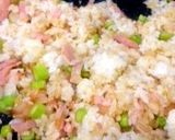 アスパラとベーコンのバター風味チャーハン作り方9写真