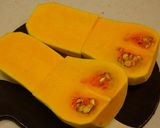 バターナッツかぼちゃのシナモン風味スープ作り方2写真