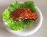 塩鯖でイタリアン トマトソース添え作り方7写真