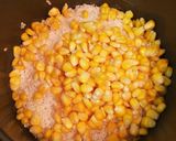 とうもろこしの炊き込みご飯＊作り方2写真