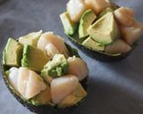♡アボカドココットでホタテオーブン焼き♡作り方3写真