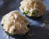 ♡アボカドココットでホタテオーブン焼き♡作り方5写真