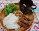 豚小間肉の☆肉巻き作り方7写真