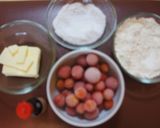 ミニトマトのパウンドケーキ おやつに☆作り方1写真