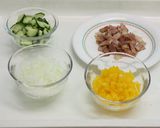 ブルグルと刻み野菜のサラダ作り方3写真