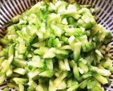 ゴーヤ入り肉味噌丼作り方1写真