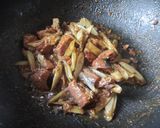 ごぼうのさば味噌煮作り方6写真