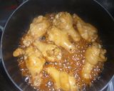 簡単鶏の手羽元照り煮作り方4写真