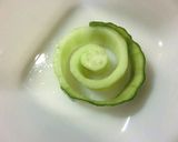 サラダにいかが？❂くるくる渦巻き胡瓜作り方3写真