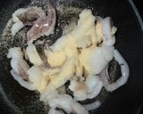 ゲソときゃべつのガーリックバター炒め作り方3写真