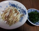 みょうがと大葉deぶっかけ蕎麦作り方1写真