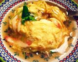 黒糖仕立てのとろとろ天津飯作り方8写真