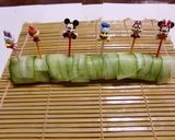 やさいとさかなのシーセージのきゅうり巻作り方5写真