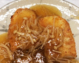 麺つゆで簡単！メカジキのみぞれあんかけ作り方5写真