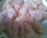 簡単 鶏ささみ肉のレンジ蒸し 明太子和え作り方3写真