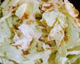 キャベツ山盛りハンバーグの蒸し煮❤️作り方8写真