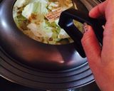 キャベツ山盛りハンバーグの蒸し煮❤️作り方9写真