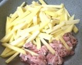 豚肉とじゃが芋の焼肉タレ炒め作り方4写真