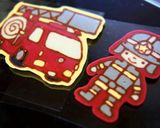 簡単痛チョコ チョコプレートキャラチョコ作り方5写真