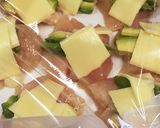 レンジで♡胸肉のアボカドチーズ乗せ☆*+作り方5写真
