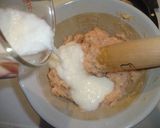鶏つみれのオクラスープ作り方2写真
