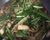豚切り落とし肉de麻婆ニラ大根♡作り方5写真