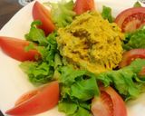 簡単美味♪リメイク南瓜の煮物サラダ♡作り方3写真