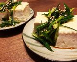 ピリ辛!簡単ネギのせ豆腐作り方4写真