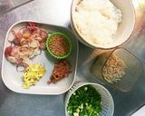 カリカリじゃこと梅のチャーハン作り方1写真