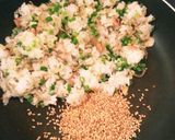 カリカリじゃこと梅のチャーハン作り方5写真