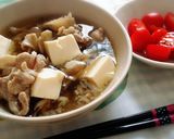 糖質制限♡舞茸と豚肉の生姜スープ作り方4写真