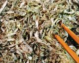 節約メニュー＊黒ごまミルクパスタ作り方2写真