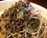節約メニュー＊黒ごまミルクパスタ作り方4写真