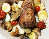 簡単!野菜たっぷり『ローストポーク』作り方9写真