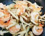 簡単ランチ☆海老アスパラのクリームパスタ作り方7写真