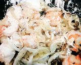 簡単ランチ☆海老アスパラのクリームパスタ作り方8写真