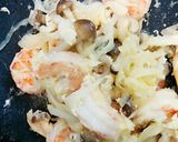 簡単ランチ☆海老アスパラのクリームパスタ作り方9写真