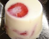 ココナッツと苺のミルキー寒天作り方4写真